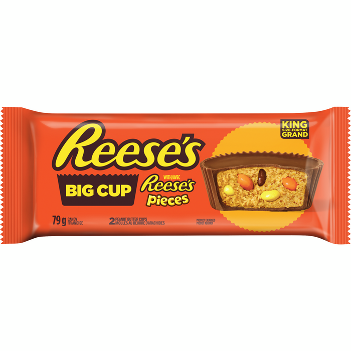 Reese's Pieces Big Cup w/ pieces - King Size (79g)