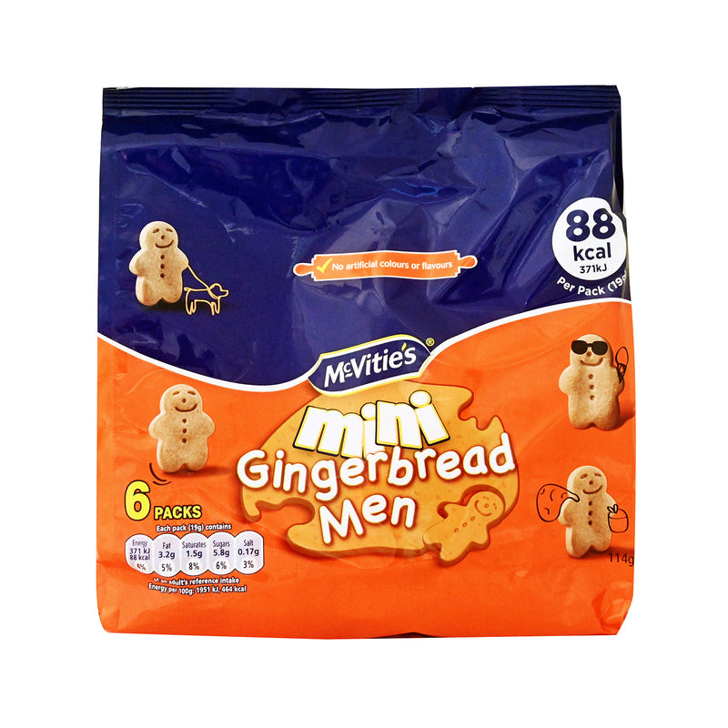 McVities Mini Gingerbread Men (114g)