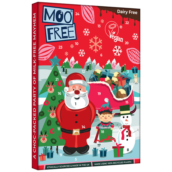 Moo Free Gluten & Dairy Free Milk Chocolate Advent Calendar (70g)