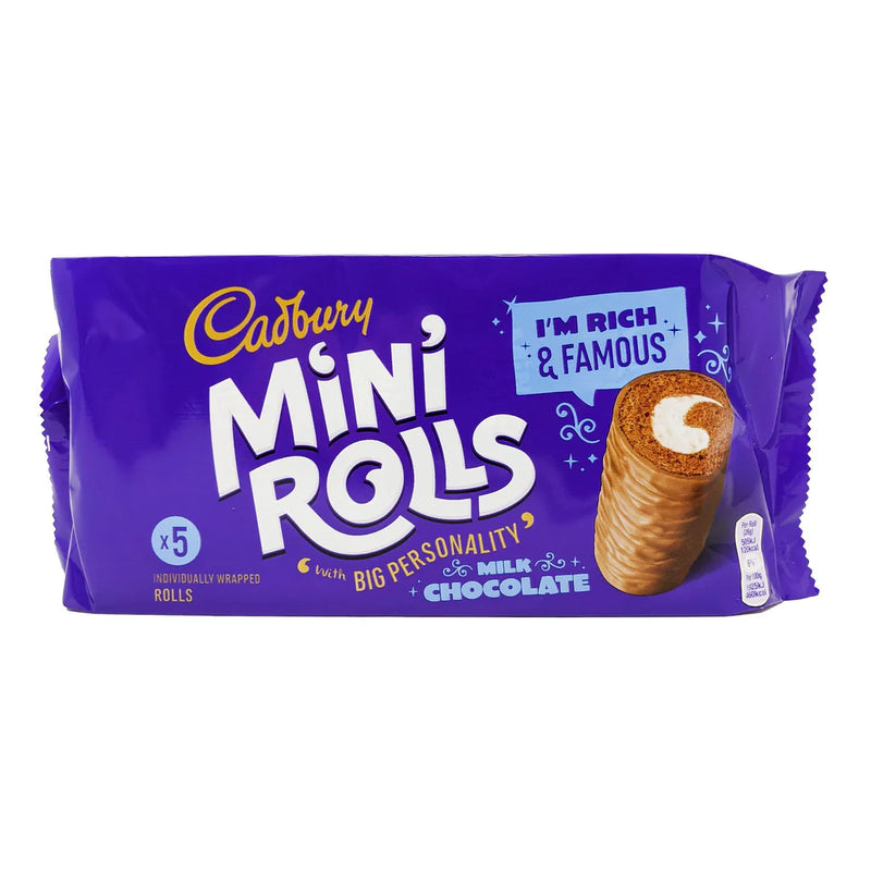 Cadbury Xmas Mini Rolls (5 Rolls)