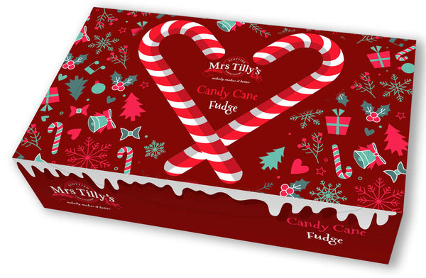 Mrs Tilly's Candy Cane Fudge (300g)