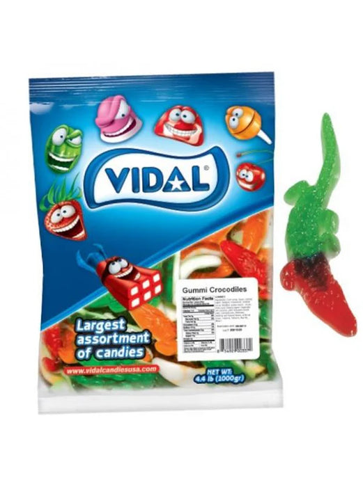 Vidal Gummi Crocodiles (2KG)