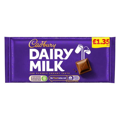 Cadbury Dairy Milk Bar (95g)