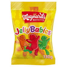 Maynards Bassetts Jelly Babies - Share Bag (130g)