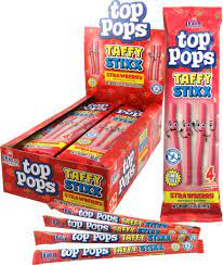 Top Pops Taffy Stixx - Strawberry (44g)