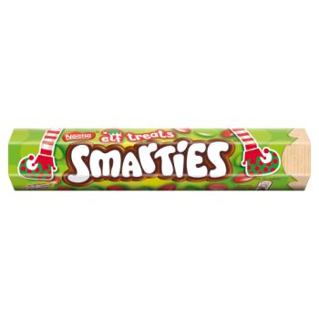 Nestle Smarties Elf Treats Hex Tube (120g)