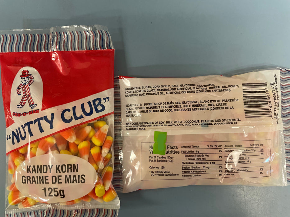 Nutty Club Kandy Korn (125g) - Candy Bouquet of St. Albert