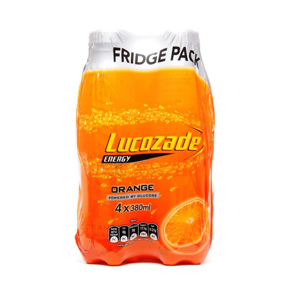 Lucozade - Orange 4pk - Candy Bouquet of St. Albert