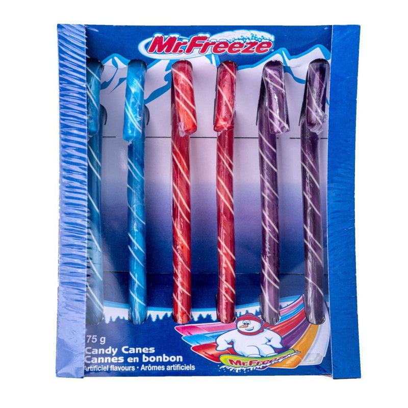 Christmas Mr. Freeze Candy Canes (6pk)