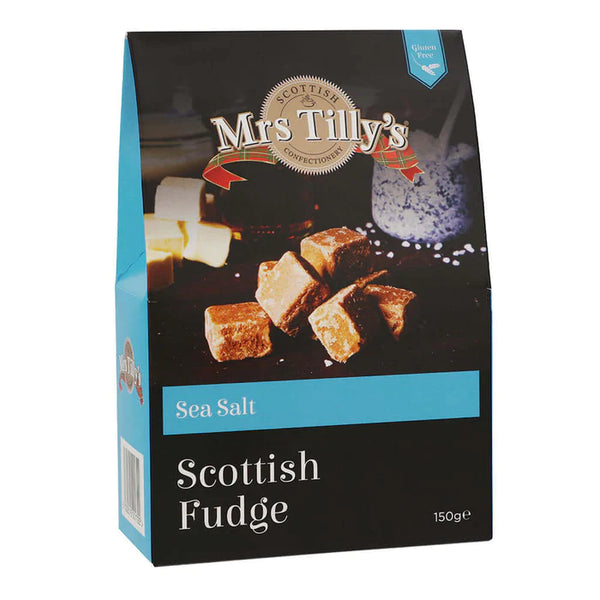 Mrs Tilly's Famous Scottish Sea Salt Fudge (150g)