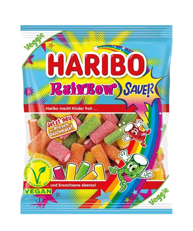 Haribo Sauer Rainbow Bites (160g)