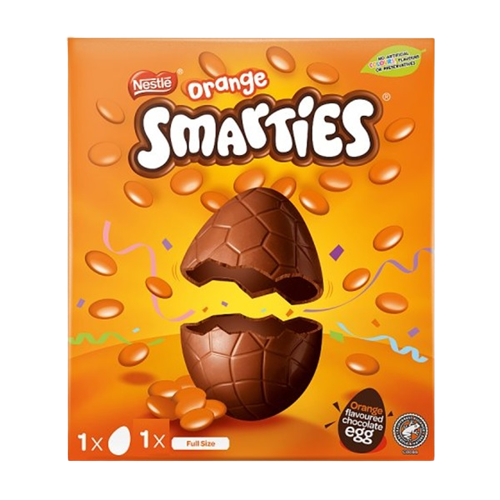 Smarties Orange Large Chocolate Egg (188g)