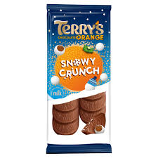 Terry's Chocolate Orange Snowy Crunch Bar (90g)