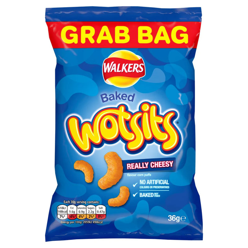 Walkers -  Wotsits Really Cheesy Crisps (36g)