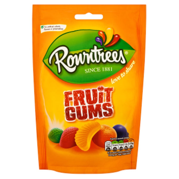 Rowntrees Fruit Gums - Share Bag (150g) - Candy Bouquet of St. Albert