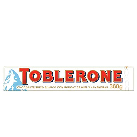 Toblerone Large Tablet - White (360g) - Candy Bouquet of St. Albert