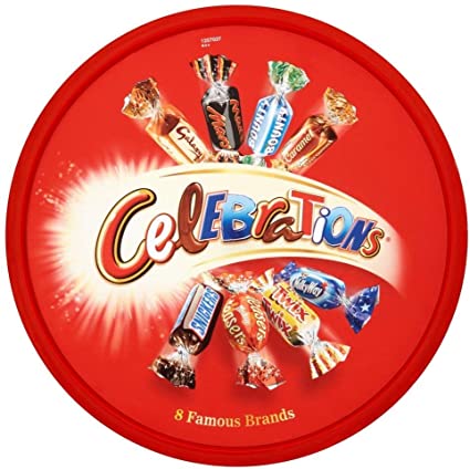 Mars® Celebrations Tub - (650g) - Candy Bouquet of St. Albert