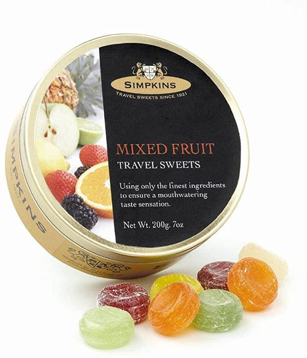 Simpkins Travel Sweets - Mixed Fruits (200g) - Candy Bouquet of St. Albert