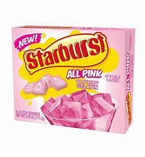 Starburst Gelatin - Strawberry All Pink (110.9g) - Candy Bouquet of St. Albert