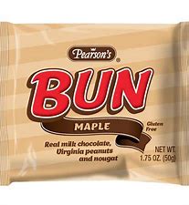 Pearson's Bun - Maple (50g) - Candy Bouquet of St. Albert