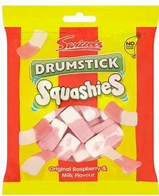 Swizzels Original Raspberry Squashies (160g) - Candy Bouquet of St. Albert