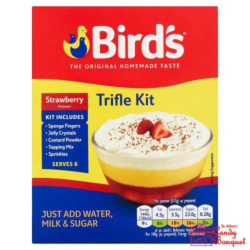 Bird's Strawberry Trifle (141g) - Candy Bouquet of St. Albert