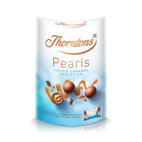 Thorntons Pearls Salted Caramel Sensation Carton (167g) - Candy Bouquet of St. Albert