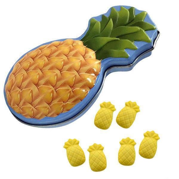 Aloha Pineapple Candy w/Tin (20g)