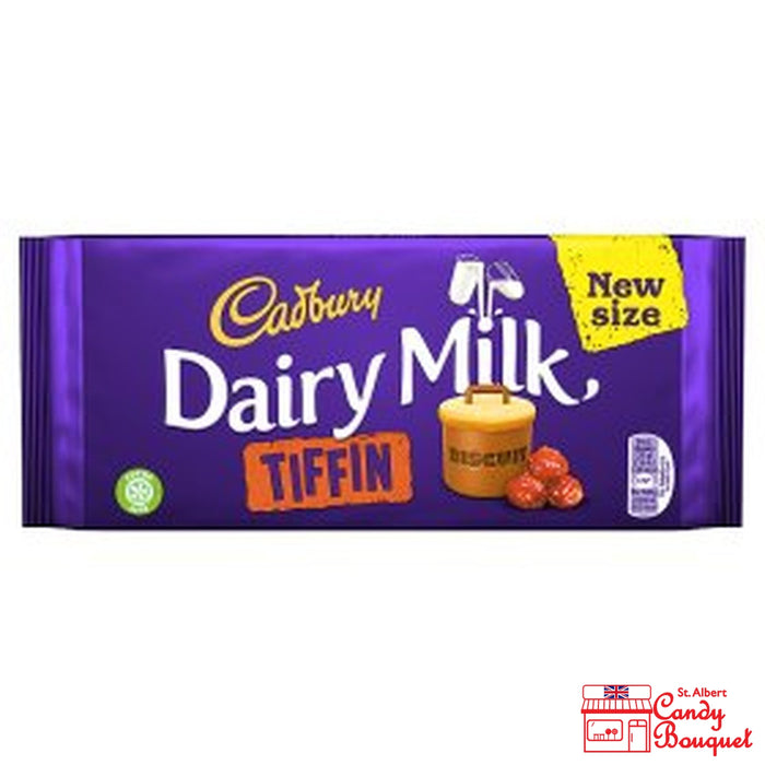 Cadbury Dairy Milk Tiffin Bar (53g)-Candy Bouquet of St. Albert