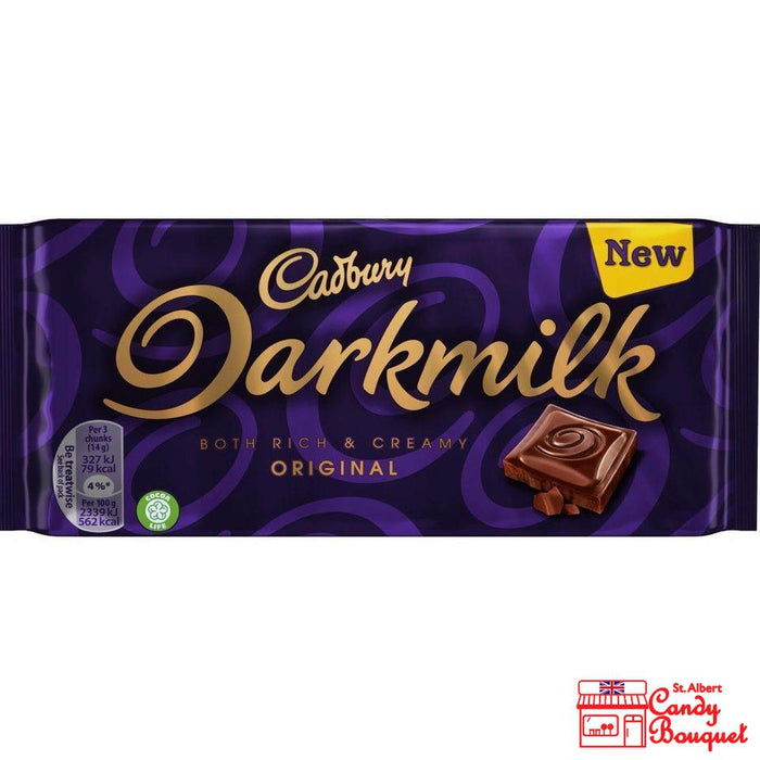 Cadbury Darkmilk Original (85g) Bar-Candy Bouquet of St. Albert