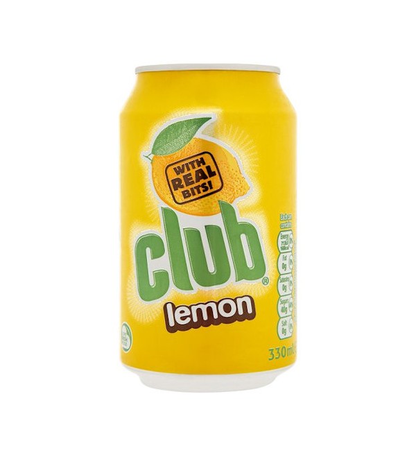 Club - Lemon Soft Drink (330ml) - Candy Bouquet of St. Albert