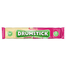 Swizzels Drumstick - Rhubarb & Custard Chew Bar (18g) - Candy Bouquet of St. Albert