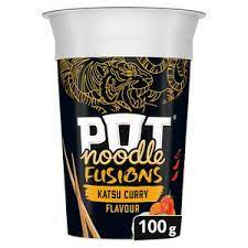 Pot Noodle Fusion King - Katsu Curry (100g) - Candy Bouquet of St. Albert