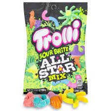 Trolli Sour Brite - All Star Mix (120g) - Candy Bouquet of St. Albert