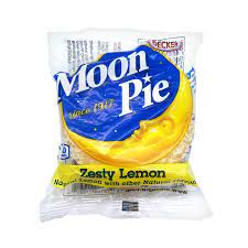 Moon Pie Double Decker - Lemon (78g) - Candy Bouquet of St. Albert