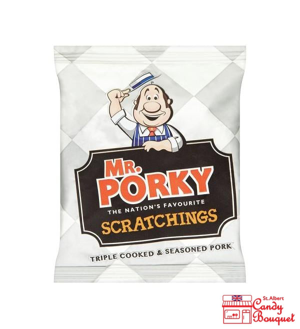 Mr. Porky Pork Scratchings (70g) - Candy Bouquet of St. Albert