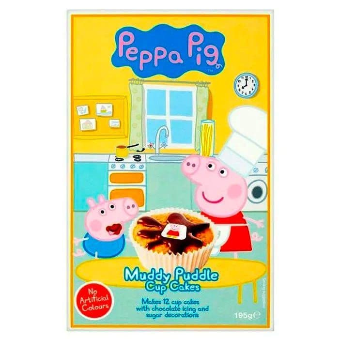 Peppa Pig Muddy Puddle Cup Cake Mix (195g) - Candy Bouquet of St. Albert