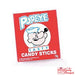 Popeyes Candy Sticks (16g)-Candy Bouquet of St. Albert