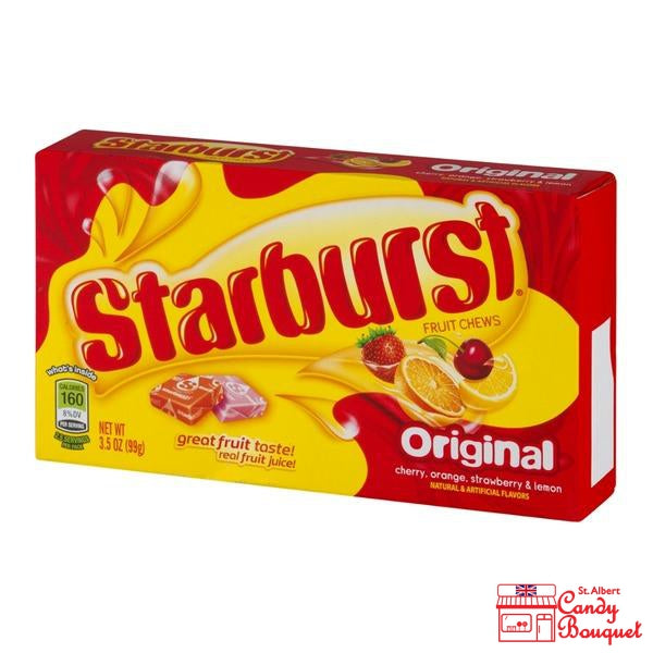 Starburst Original - Theatre Box (99g)-Candy Bouquet of St. Albert